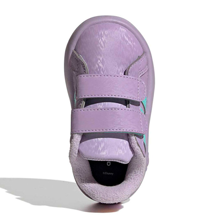 adidas Grand Court Frozen Bebek Mor Sneaker