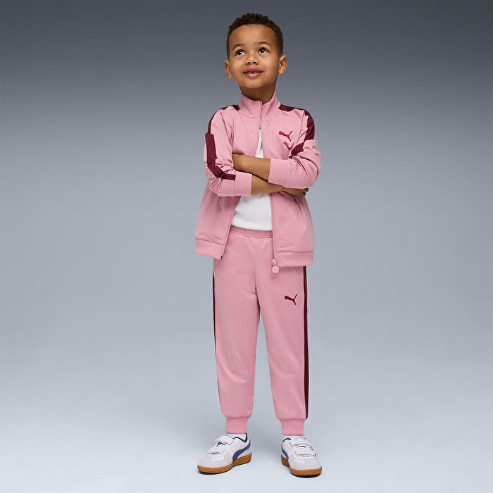 Puma T7 Always On Çocuk Pembe Eşofman Takımı
