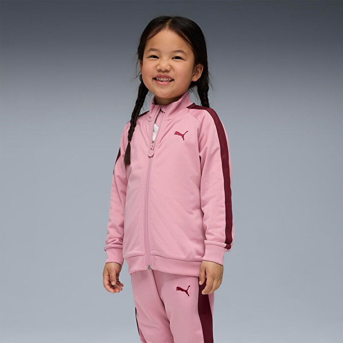 Puma T7 Always On Çocuk Pembe Eşofman Takımı