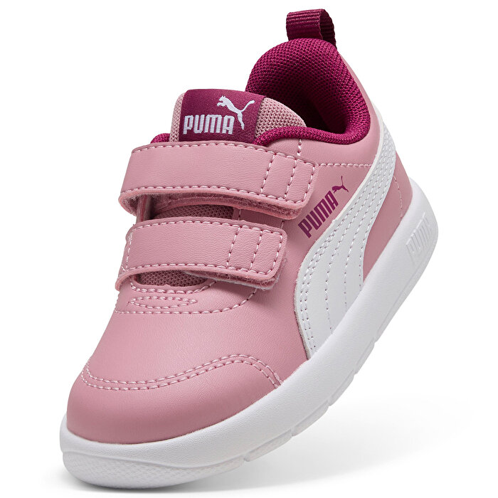 Puma Courtflex V3 V Bebek Pembe Sneaker
