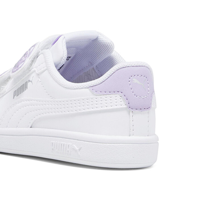 Puma Smash 3.0 Butterfly V Bebek Beyaz Sneaker