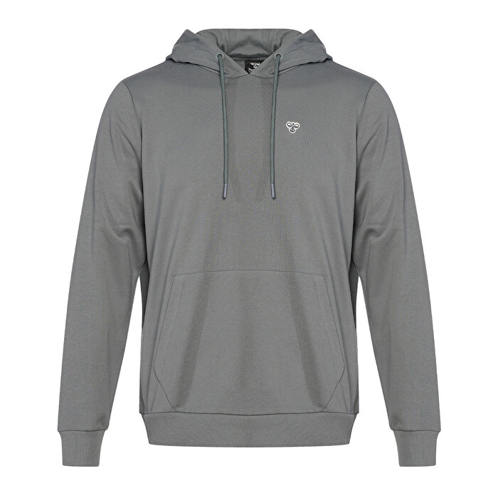 Hummel T-Ic Ico Erkek Gri Kapüşonlu Sweatshirt
