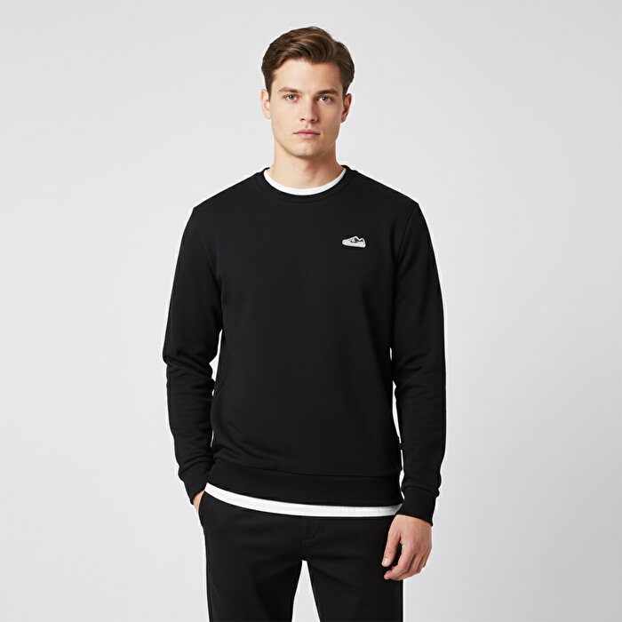 Hummel Jungle Erkek Siyah Sweatshirt