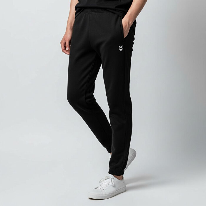 Hummel T-Pulse Regular Erkek Siyah Eşofman Altı
