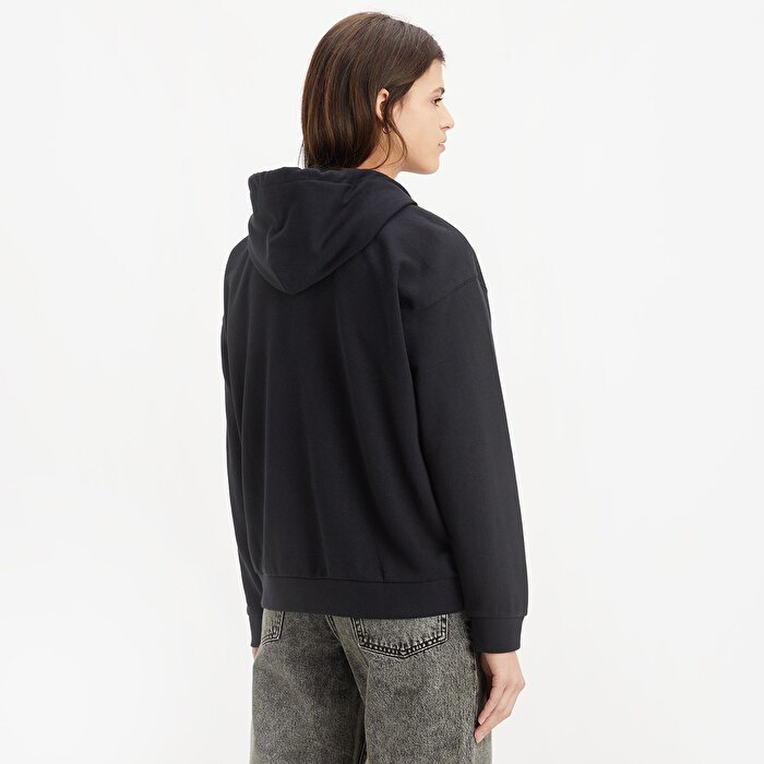Levi's Everyday Kadın Siyah Kapüşonlu Sweatshirt