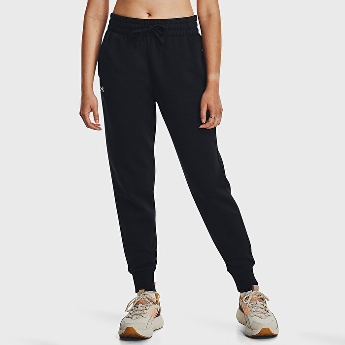 Under Armour Rival Fleece Jogger Kadın Siyah Eşofman Altı