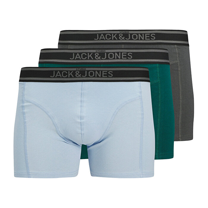 Jack&Jones Aiden Solid 3'lü Erkek Boxer