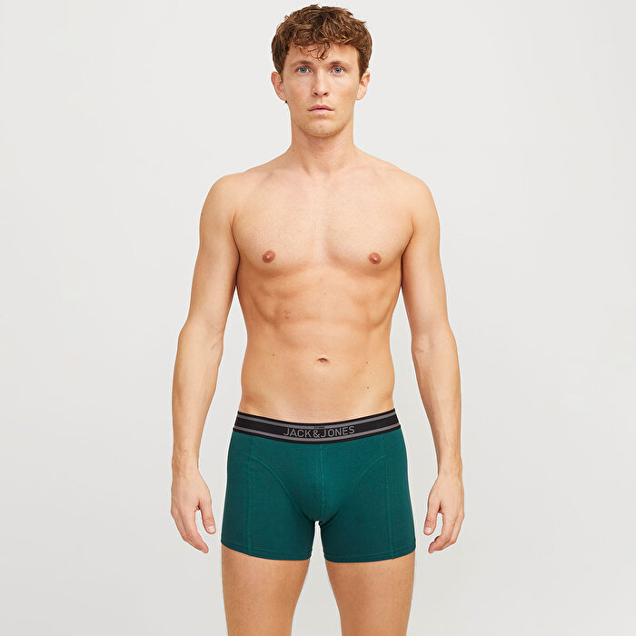 Jack&Jones Aiden Solid 3'lü Erkek Boxer