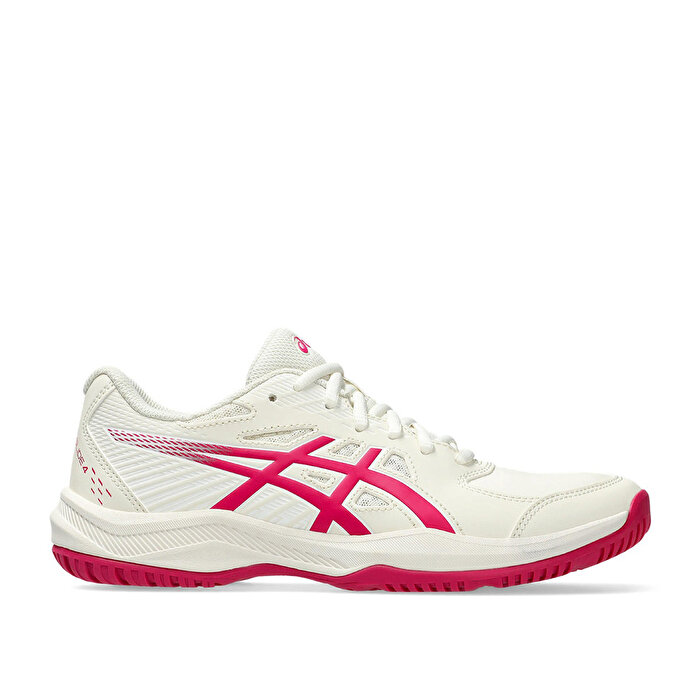 Asics Court Slide 4 Kadın Ekru Tenis Ayakkabısı