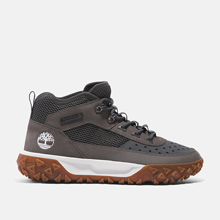 Timberland Green Stride Motion 6 Mid Lace Up Erkek Gri Bot