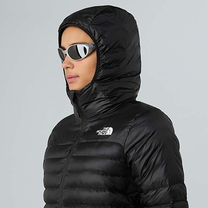The North Face Terra Peak Kadın Siyah Kapüşonlu Mont