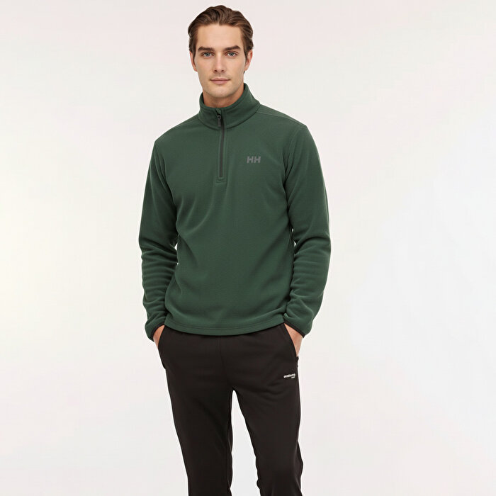 Helly Hansen Polar Mount Fleece Erkek Yeşil Dik yaka Sweatshirt