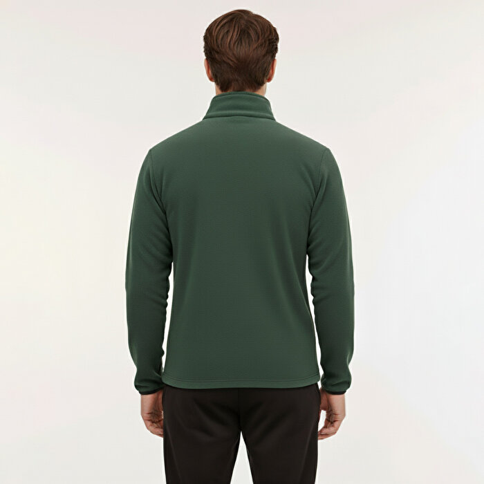 Helly Hansen Polar Mount Fleece Erkek Yeşil Dik yaka Sweatshirt