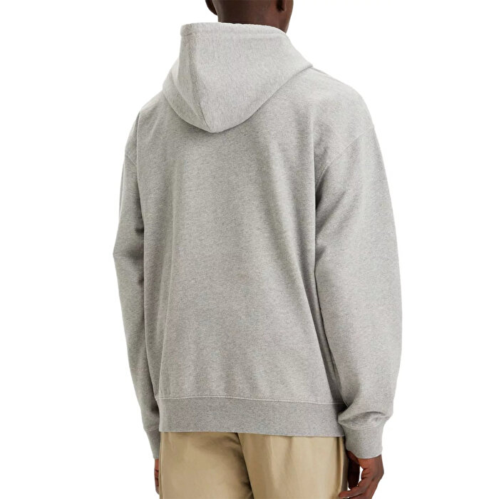 Levi's Erkek Gri Kapüşonlu Sweatshirt