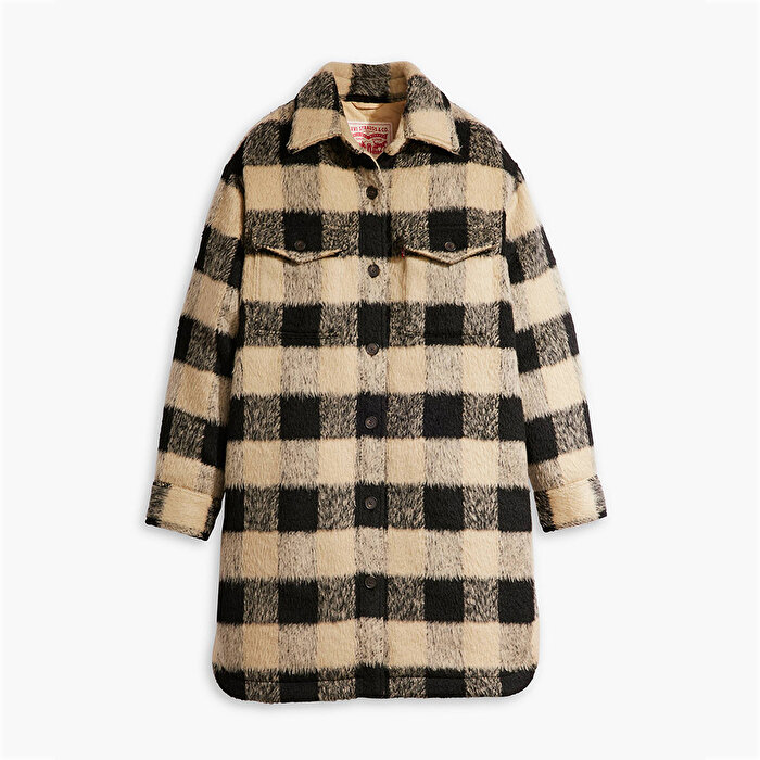 Levi's Long Nola Shacked Kadın Klasik Yaka Mont