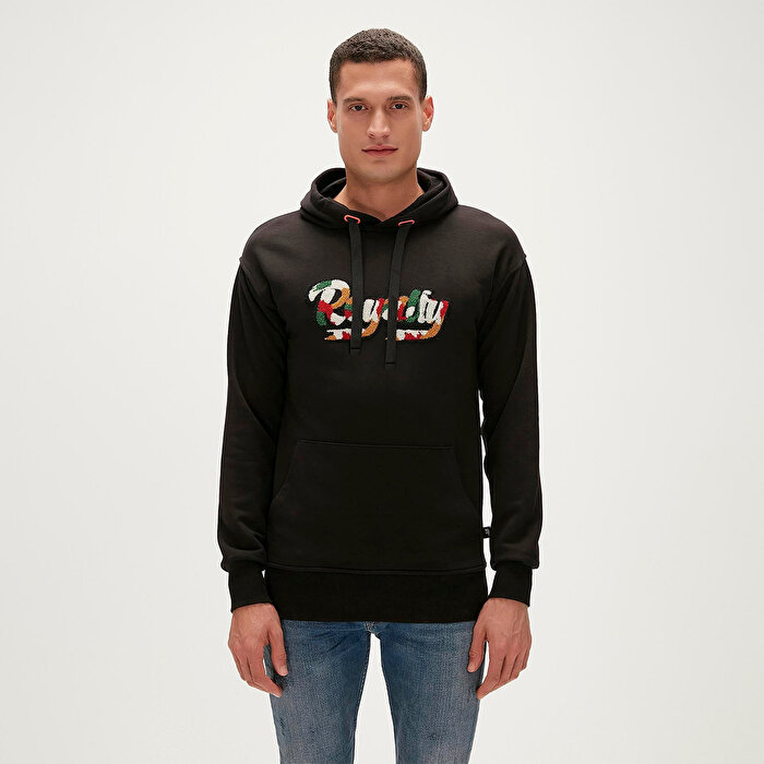 Bad Bear Royalty Erkek Siyah Sweatshirt