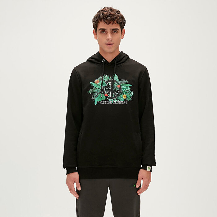Bad Bear Re Born Erkek Siyah Sweatshirt