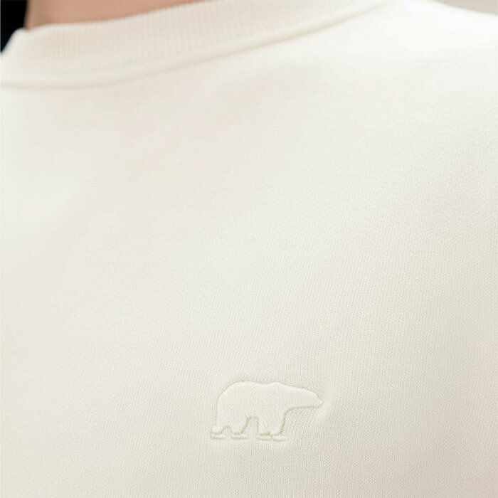 Bad Bear Dab Erkek Bej Bisiklet Yaka Sweatshirt