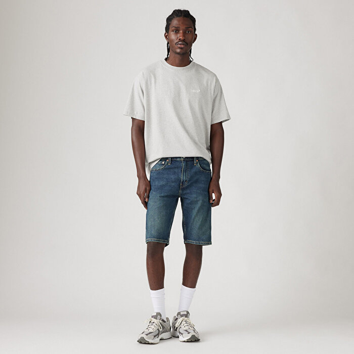Levis 412 Slim Erkek Mavi Şort