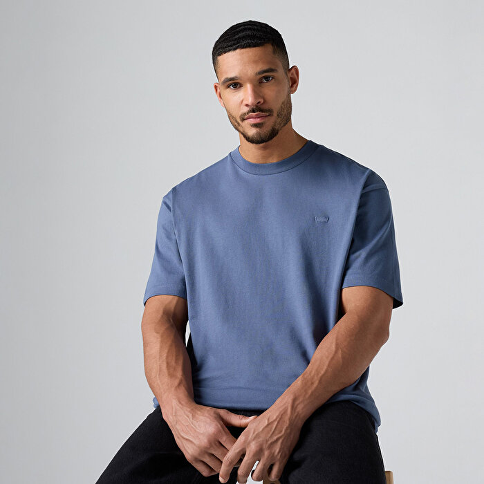 Levis Lse Graphic Boxy Erkek Mavi Tişört