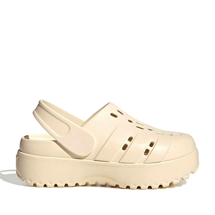 adidas Adilette Platform Clogs Ekru Terlik