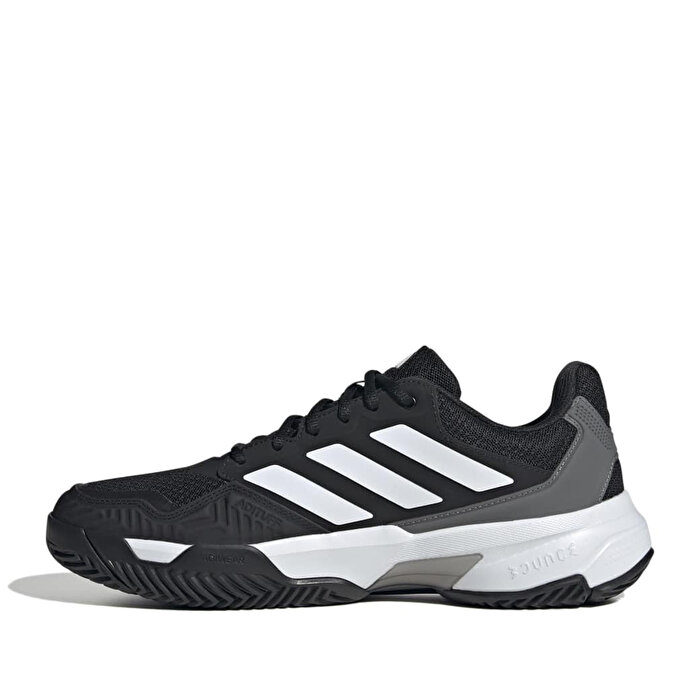 adidas CourtJam Control 3 Erkek Siyah Tenis Ayakkabısı