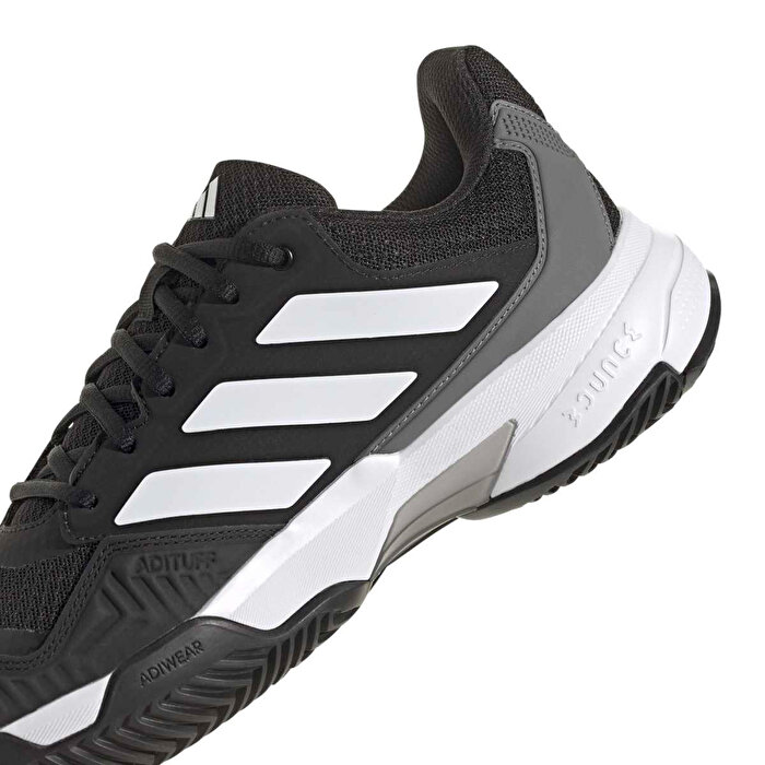 adidas CourtJam Control 3 Erkek Siyah Tenis Ayakkabısı