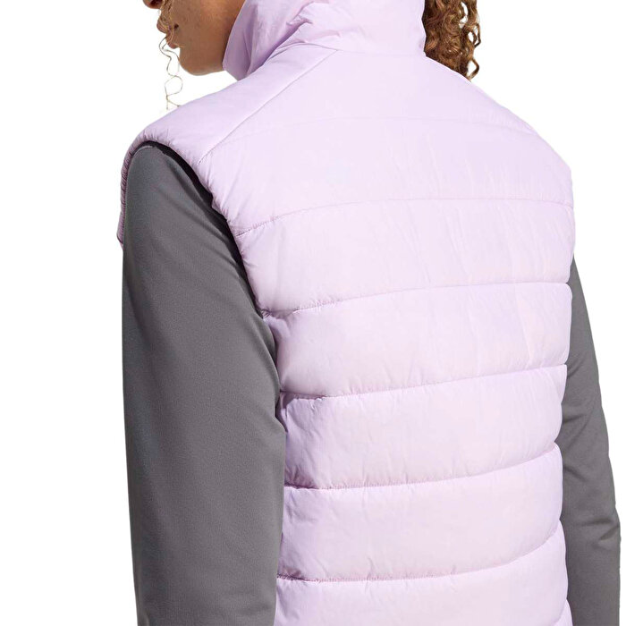 adidas Terrex Multi Essentials Padded Kadın Mor Dik Yaka Yelek