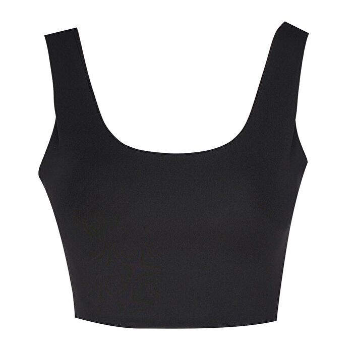 Hummel Bra Remesa Kadın Siyah Yuvarlak Yaka Atlet