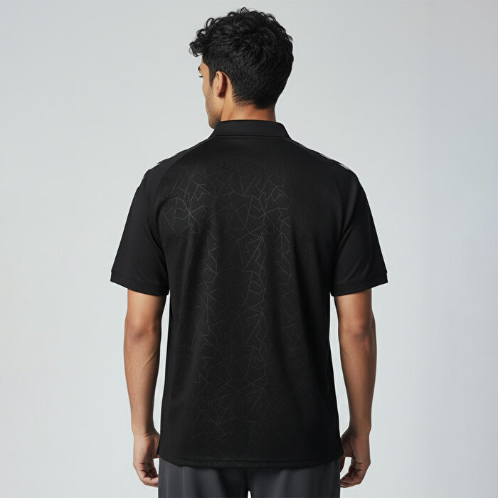 Hummel Dream Functional Erkek Siyah Polo Yaka Tişört