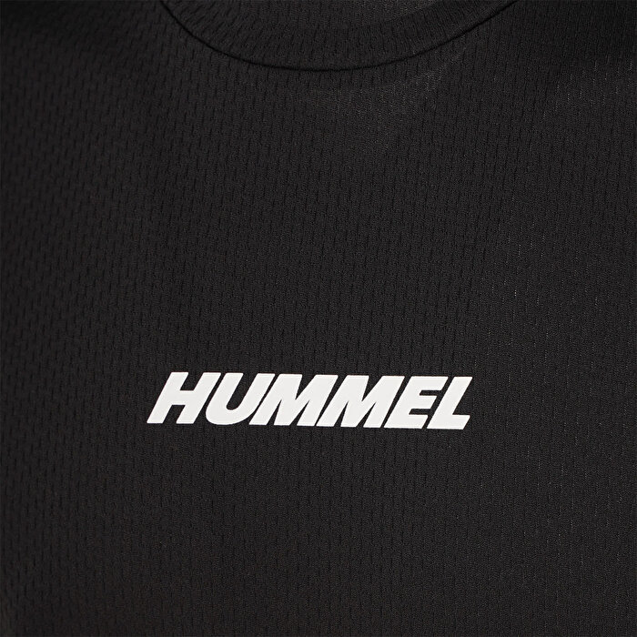 Hummel Rico Erkek Siyah Yuvarlak Yaka Tişört