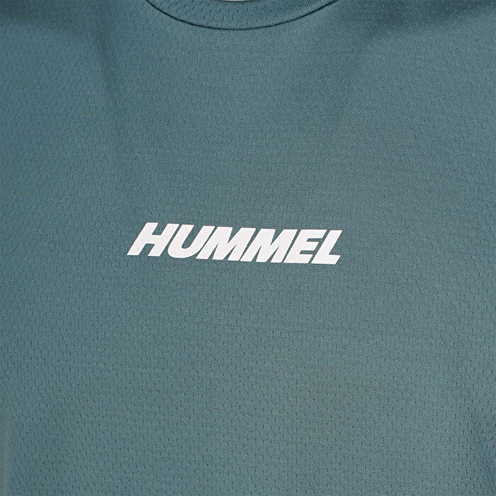 Hummel Rico Erkek Yeşil Yuvarlak Yaka Tişört