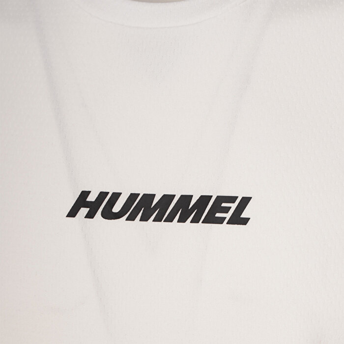 Hummel Rico Erkek Beyaz Yuvarlak Yaka Tişört
