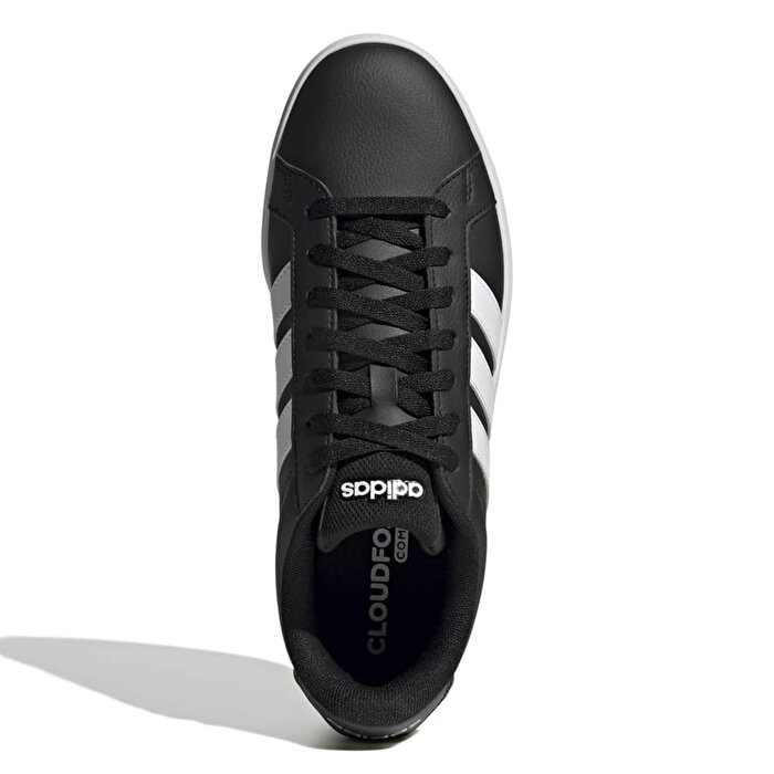 adidas Grand Court Base 3.0 Erkek Siyah Sneaker