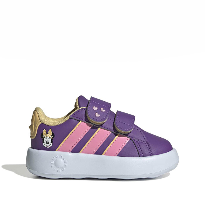 adidas Disney Minnie Mouse Grand Court Bebek Mor Sneaker