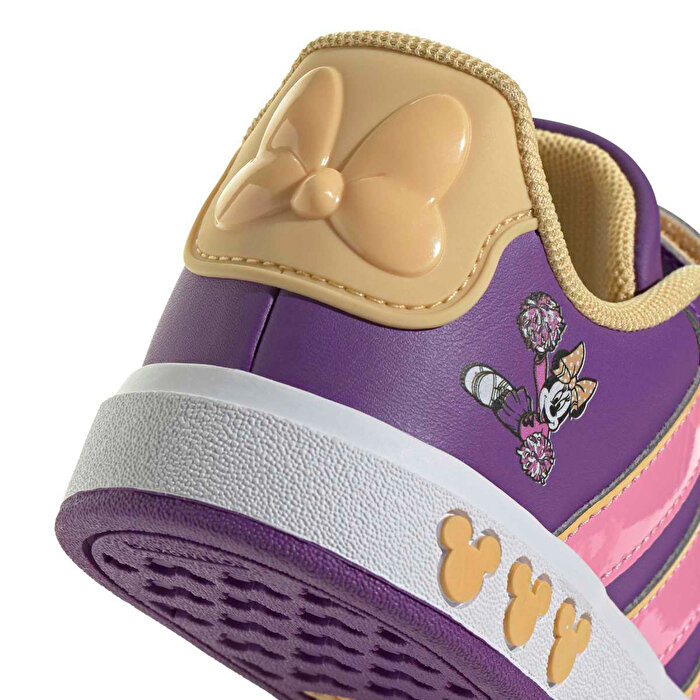 adidas Disney Minnie Mouse Grand Court Çocuk Mor Sneaker
