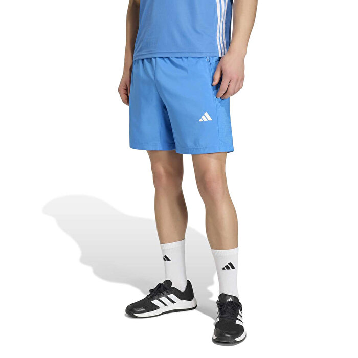 adidas Workout Essentials Base Woven Erkek Mavi Şort