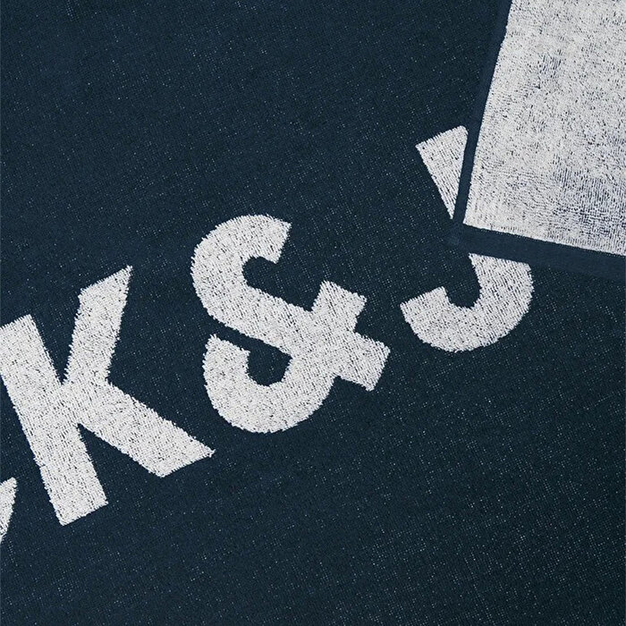Jack&Jones Jack Jones Logo Beach Erkek Lacivert Havlu