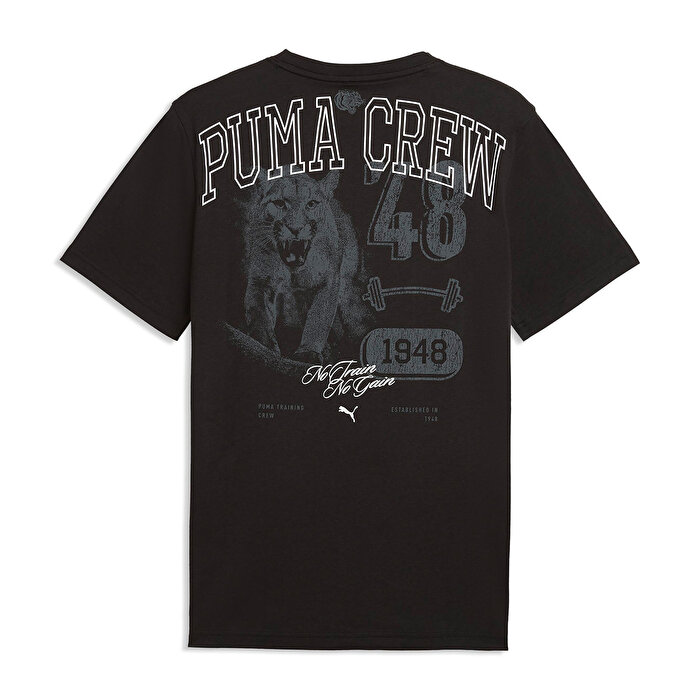 Puma Graphic 1 Erkek Siyah Tişört
