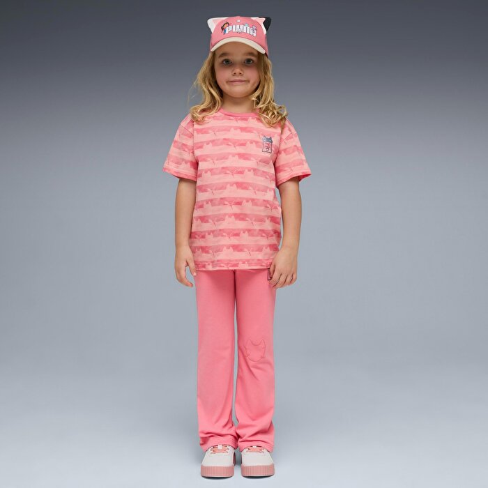 Puma Gdh Aop Kız Çocuk Pembe Tişört