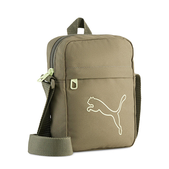 Puma Plus Portable Haki Omuz Çantası
