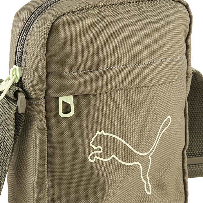 Puma Plus Portable Haki Omuz Çantası