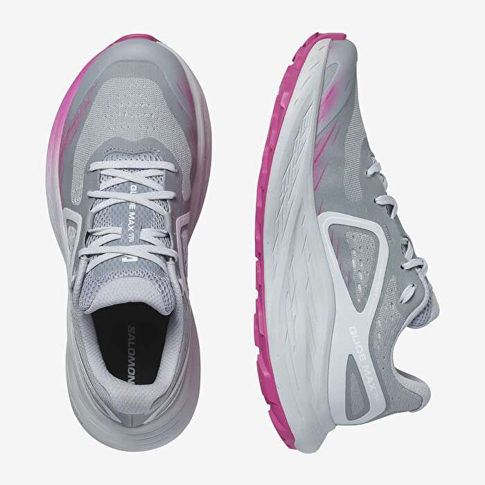 Salomon Glide Max Tr Kadın Gri Koşu Ayakkabısı