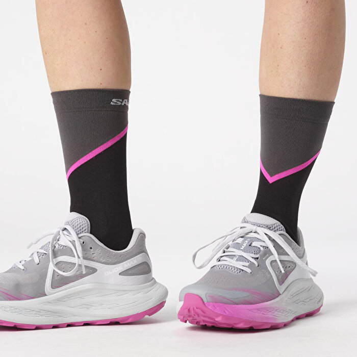 Salomon Glide Max Tr Kadın Gri Koşu Ayakkabısı
