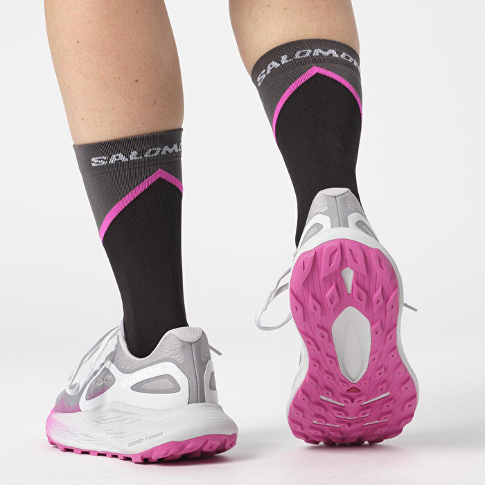 Salomon Glide Max Tr Kadın Gri Koşu Ayakkabısı