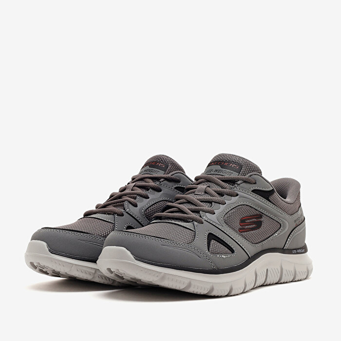 Skechers Track Ezral Erkek Gri Spor Ayakkabı