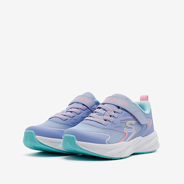 Skechers Microspec Tread Kız Çocuk Mor Spor Ayakkabı