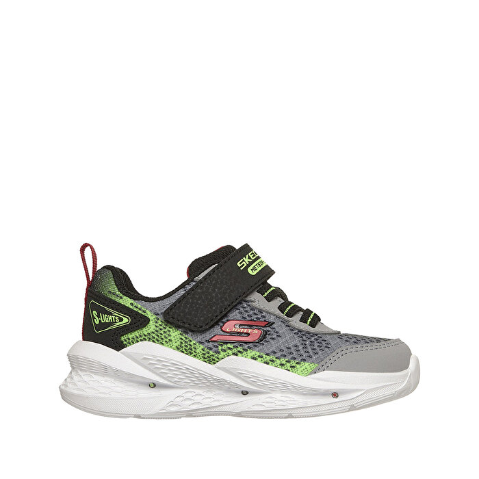 Skechers Meteor Lights 2.0 Erkek Çocuk Gri Spor Ayakkabı