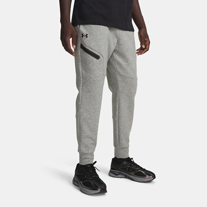 Under Armour Unstoppable Fleece Joggers Erkek Gri Eşofman Altı