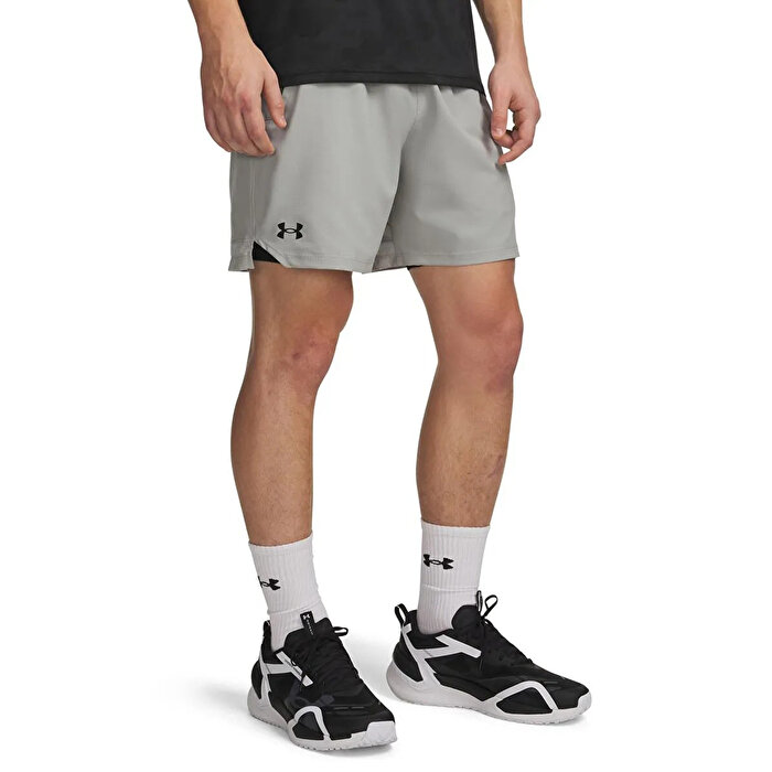 Under Armour Vanish Woven 6 Inch Erkek Gri Şort